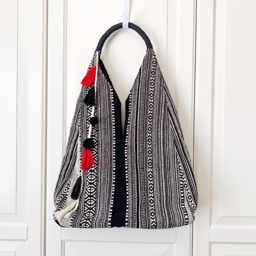 Ale by Alesandra Zuri Tribal Tassel Tote